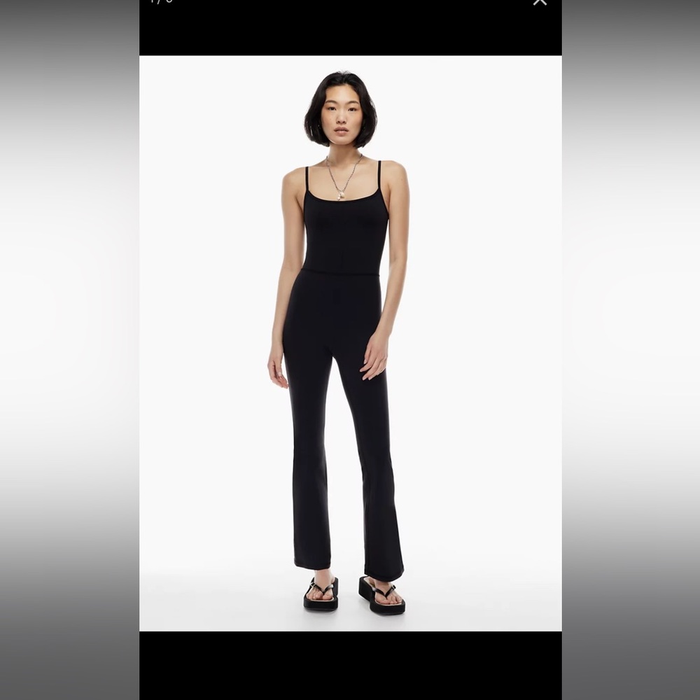 Aritzia Tall Wilfred flare jumpsuit, pink